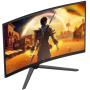 Monitor Gaming Curvo AOC C32G42ZE 31.5'/ Full HD/ 0.5ms/ 240Hz/ VA/ Negro