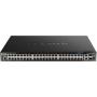 Switch Gestionable D-Link DGS-1520-52MP/E 52 Puertos/ RJ-45 2.5Gbps/ SFP/ PoE
