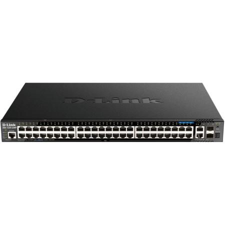 Switch Gestionable D-Link DGS-1520-52MP/E 52 Puertos/ RJ-45 2.5Gbps/ SFP/ PoE