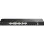 Switch Gestionable D-Link DGS-1530-28/E 24 Puertos/ RJ-45 10/100/1000/ SFP
