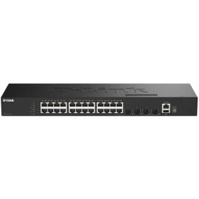 Switch Gestionable D-Link DGS-1530-28/E 24 Puertos/ RJ-45 10/100/1000/ SFP