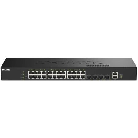 Switch Gestionable D-Link DGS-1530-28/E 24 Puertos/ RJ-45 10/100/1000/ SFP