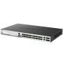 Switch D-Link DMS-3130-30TS 26 Puertos/ RJ-45 Gigabit 10Gbps/ PoE/ SFP