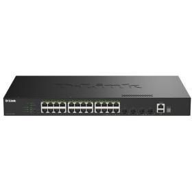 Switch Gestionable D-Link DGS-1530-28P/E 24 Puertos/ RJ-45 10/100/1000/ PoE/ SFP