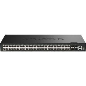 Switch Gestionable D-Link DGS-1530-52/E 48 Puertos/ RJ-45 10Gbps/ SFP/ PoE