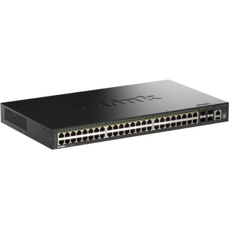 Switch Gestionable D-Link DGS-1530-52P/E 48 Puertos/ RJ-45 10/100/1000/ SFP/ PoE