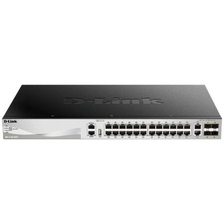 Switch Gestionable D-Link DGS-3130-30TS/E 24 Puertos/ RJ-45 10/100/1000/ SFP