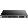 Switch Gestionable D-Link DGS-3130-54S/E 2 Puertos/ RJ-45 10Gbps/ SFP/ PoE