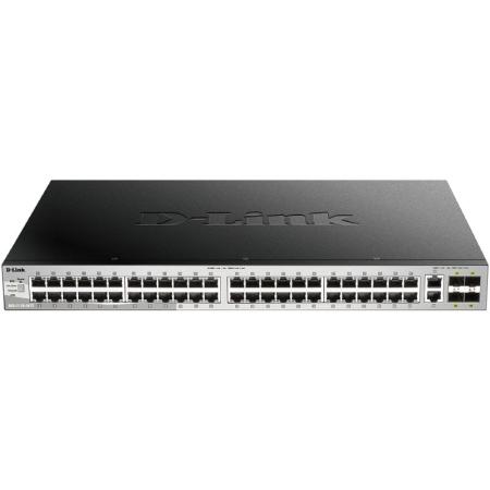 Switch Gestionable D-Link DGS-3130-54TS/E 50 Puertos/ RJ-45 10Gbps/ SFP/ PoE