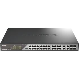 Switch Gestionable D-Link DSS-200G-28MPP 24 Puertos/ RJ-45 10/100/1000/ PoE++/ SFP
