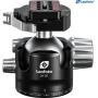Leofoto LH-55LR (w/ LR-70 Clamp) 55mm Low Center Of Gravity Ball Head
