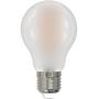 Hama LED-Gloeidraadlamp E27 1521LM Verv 100W Peer A60 Mat Warm White RA90