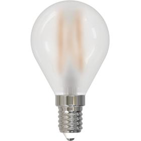 Hama LED-Gloeidraadlamp E14 470LM Vervangt 40W Druppel P45 Mat Warm White