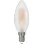 Hama LED-Gloeidraadlamp E14 470LM Vervangt 40W Kaars C35 Mat Warm White 2 ST