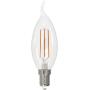 Hama LED-Gloeidraadlamp E14 470LM Vervangt 40W Kaars C35 Helder Warm White