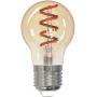 Hama LED-Gloeidraadlamp E27 Druppel P45 Amber Helder Extra Warm White DIMB.