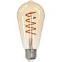 Hama LED-Gloeidraadlamp E27 Edison ST64 Amber Helder Extra Warm White DIMB.