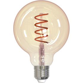 Hama LED-Gloeidraadlamp E27 Sphere G95 Amber Helder Extra Warm White DIMB.