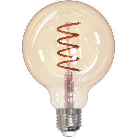 Hama LED-Gloeidraadlamp E27 Sphere G95 Amber Helder Extra Warm White DIMB.