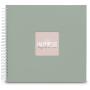 Hama Spiraalalbum Fine Art 36x32 cm 50 White Pagina&amp;#039;s Salbei