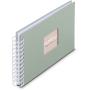Hama Spiraalalbum Fine Art 24x17 cm 50 White Pagina&amp;#039;s Salbei