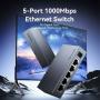 Switch Vention ITDH0-EU 5 Puertos/ RJ-45 10/100/1000