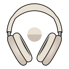 Auriculares Bluetooth Apple Airpods Max 2 USB-C/ Blanco estrella