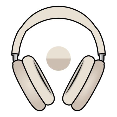 Auriculares Bluetooth Apple Airpods Max 2 USB-C/ Blanco estrella