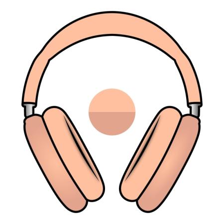 Auriculares Bluetooth Apple Airpods Max 2 USB-C/ Naranja