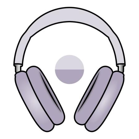 Auriculares Bluetooth Apple Airpods Max 2 USB-C/ Purpura