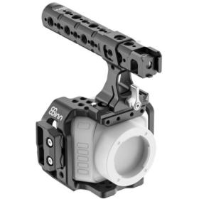 8Sinn Camera Cage For Blackmagic Micro Studio Camera 4K G2 + Top Handle Pro V2