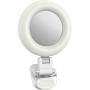 Telesin Mini Selfie Ringlamp w/ Clamp For Smartphone - White