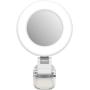 Telesin Mini Selfie Ringlamp w/ Clamp For Smartphone - White