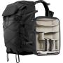 Leofoto Backup Series Backpack 35l Bag+ Large Divider (Black)