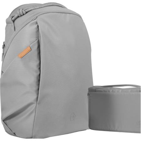 Leofoto Dailylite Series Backpack 23l Grey w/ Cube