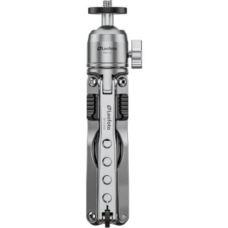 Leofoto MT-03MINI Table Tripod + MBH-20 Ball Head (Silver)