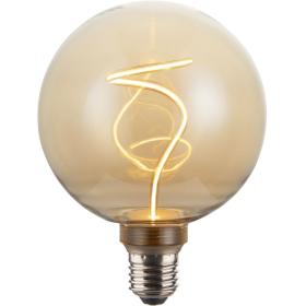 Hama LED-Gloeidraadlamp E27 Sphere G125 Amber Helder Extra Warm White DIMB.