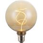 Hama LED-Gloeidraadlamp E27 Sphere G125 Amber Helder Extra Warm White DIMB.