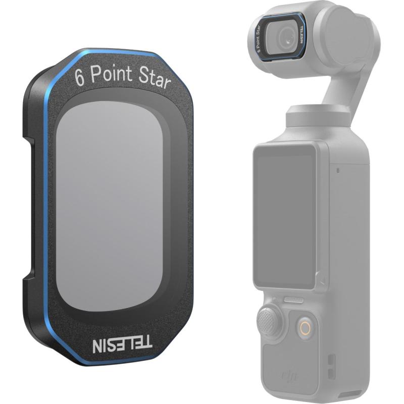 Telesin 6-POINT Star Filter For DJI Osmo Pocket 3
