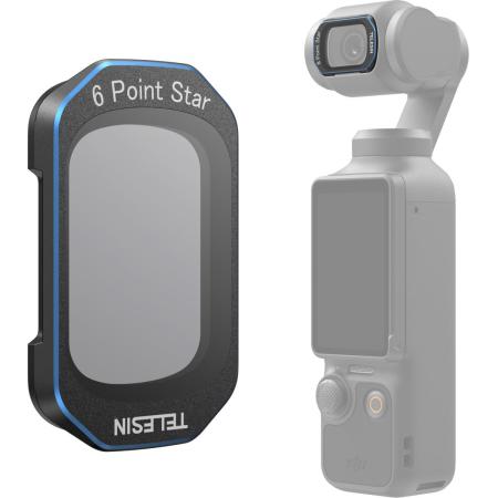 Telesin 6-POINT Star Filter For DJI Osmo Pocket 3
