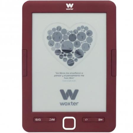 Libro Electrónico Ebook Woxter Scriba 195/ 6'/ Tinta Electrónica/ Rojo