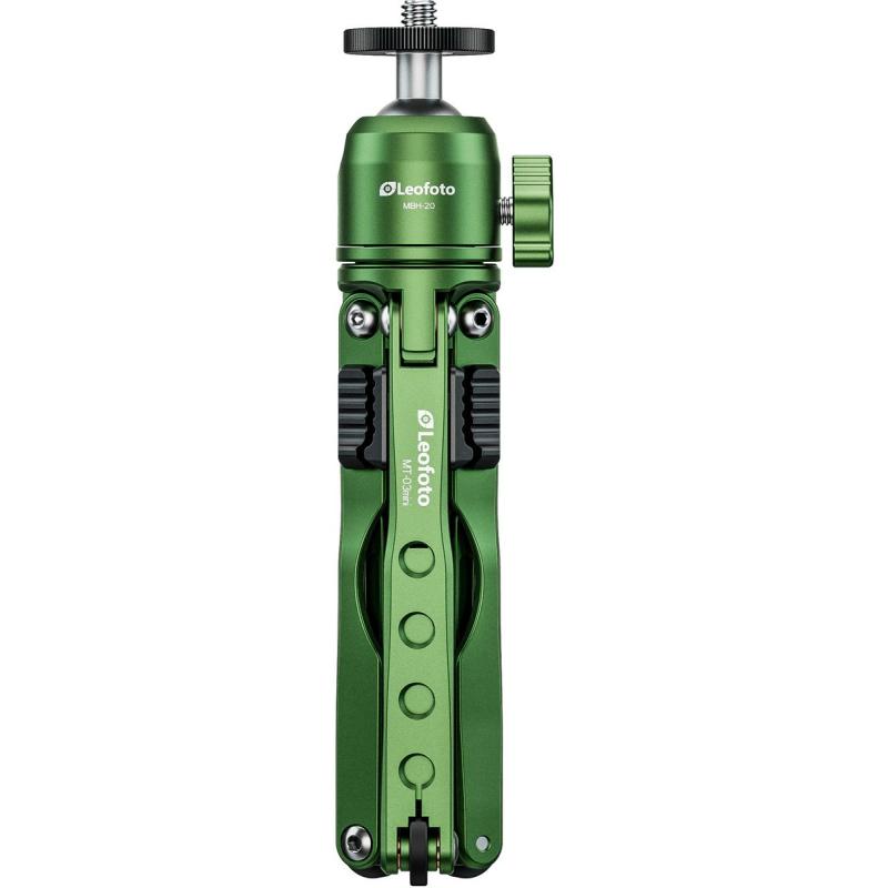 Leofoto MT-03MINI Table Tripod + MBH-20 Ball Head (Green)