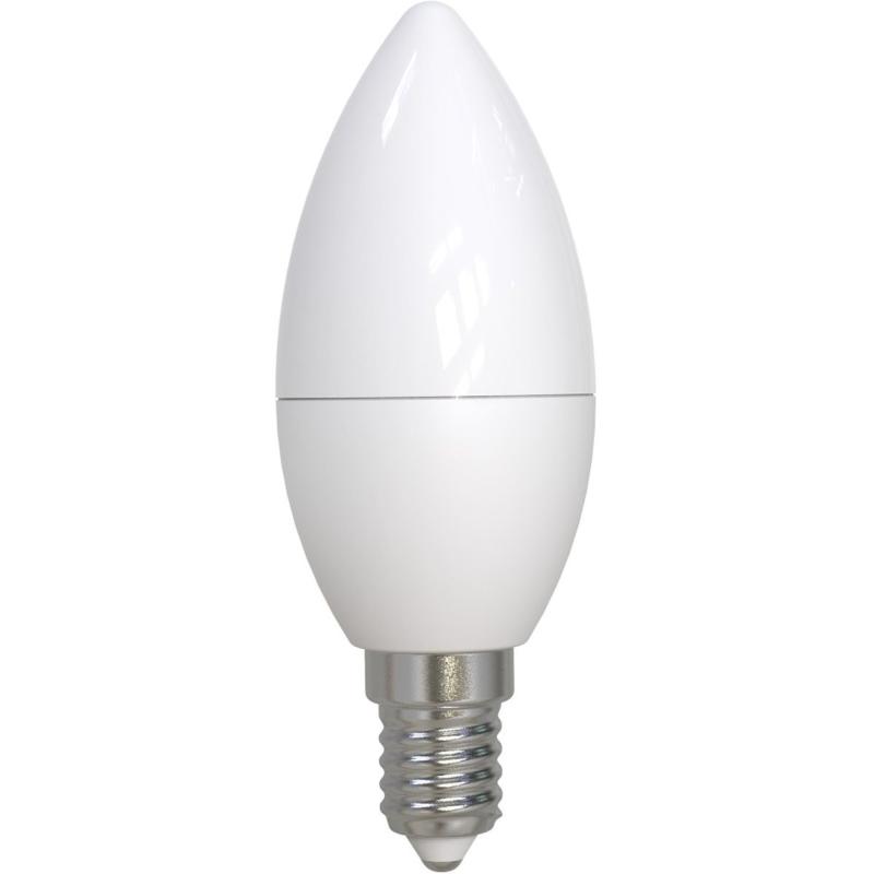 Hama LED-Gloeidraad E14 470LM Vervangt 40W Kaars C37 Mat Neutraal White