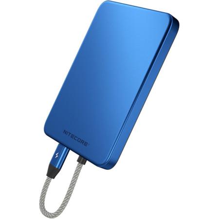 Nitecore Pocket 5 Magnetic Ultra Thin Power Bank Cobalt Blue