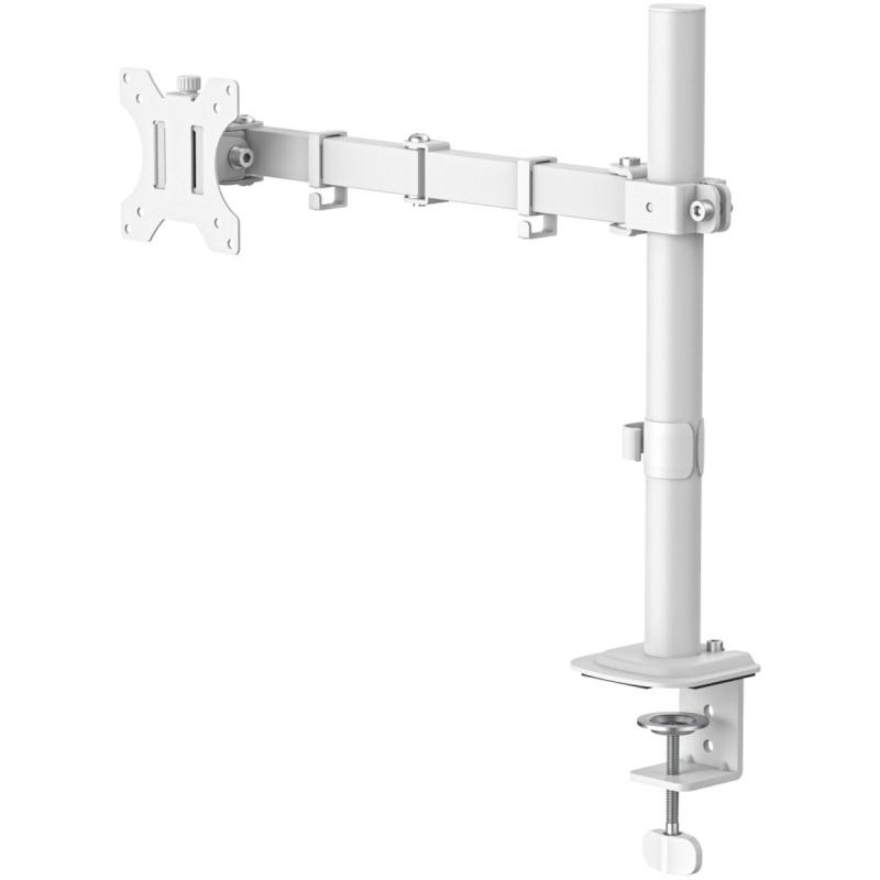 Hama Monitorhouder In Hoogte Adjustable Zwenk-/kantelbaar 13 - 35 Inch.wit