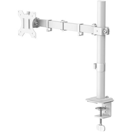 Hama Monitorhouder In Hoogte Adjustable Zwenk-/kantelbaar 13 - 35 Inch.wit