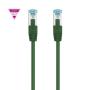 Cable de Red RJ45 SFTP Nanocable 10.20.1701-GR Cat.7/ 1m/ Verde