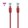 Cable de Red RJ45 SFTP Nanocable 10.20.1701-R Cat.7/ 1m/ Rojo