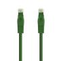 Cable de Red RJ45 UTP Nanocable 10.20.1800-L25-GR Cat.6A/ LSZH/ 25cm/ Verde