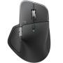 Ratón Ergonómico Inalámbrico Logitech MX Master 4/ Batería recargable/ Hasta 8000 DPI/ Grafito